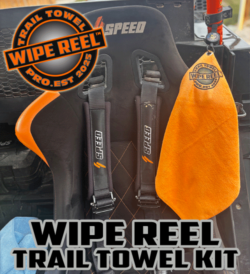 Team Bolt-Ons Race Jesse Wipe Reel Trail Towel Pro Kit