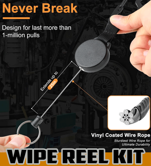 2 (Kit) Team Bolt-Ons Race Jesse Wipe Reel Trail Towel Pro Kit