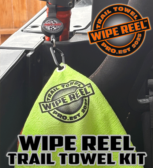 Team Bolt-Ons Race Wipe Reel Trail Towel Pro Kit
